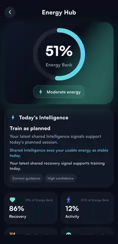 Energy Hub with Energy Bank in TwinPare Health & Fitness