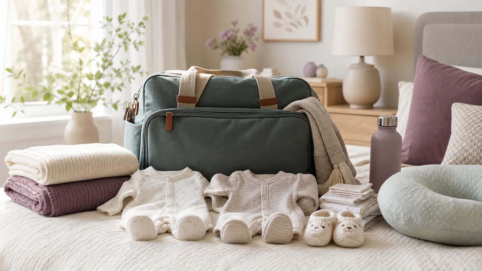 Gentle preparation scene for early twin birth and possible newborn special care